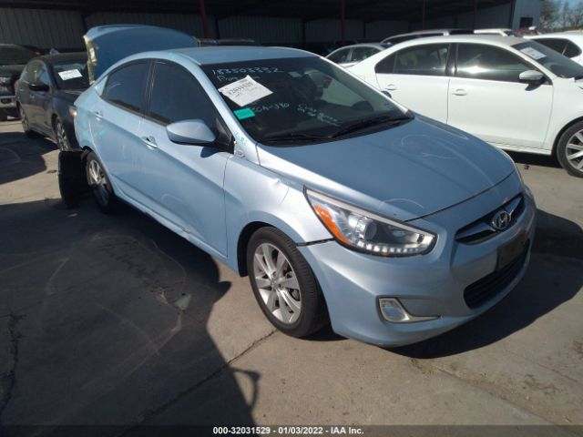 HYUNDAI ACCENT 2014 kmhcu4ae9eu665025