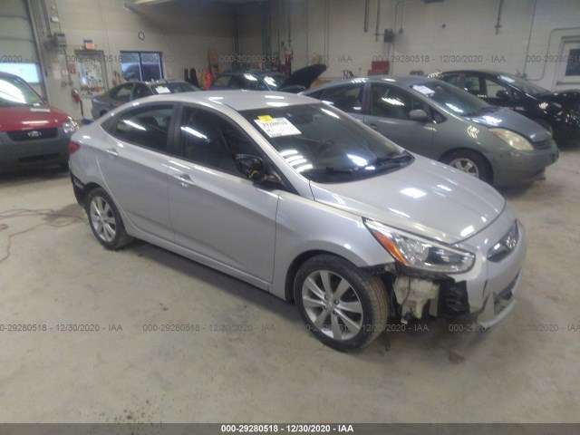 HYUNDAI ACCENT 2014 kmhcu4ae9eu727541