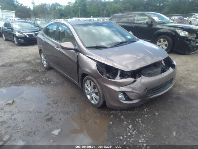 HYUNDAI ACCENT 2014 kmhcu4ae9eu748759