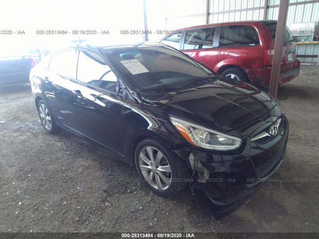 HYUNDAI ACCENT 2014 kmhcu4ae9eu761155