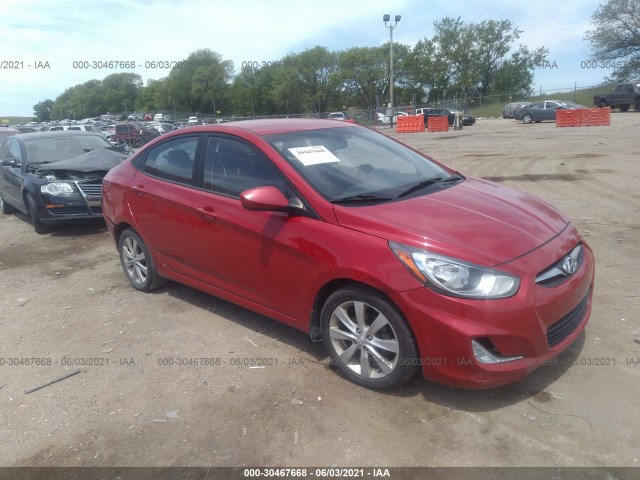 HYUNDAI ACCENT 2012 kmhcu4aexcu228129