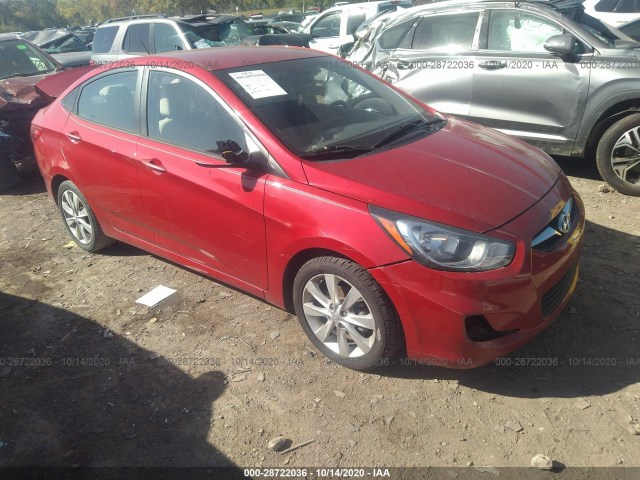 HYUNDAI ACCENT 2013 kmhcu4aexdu481310