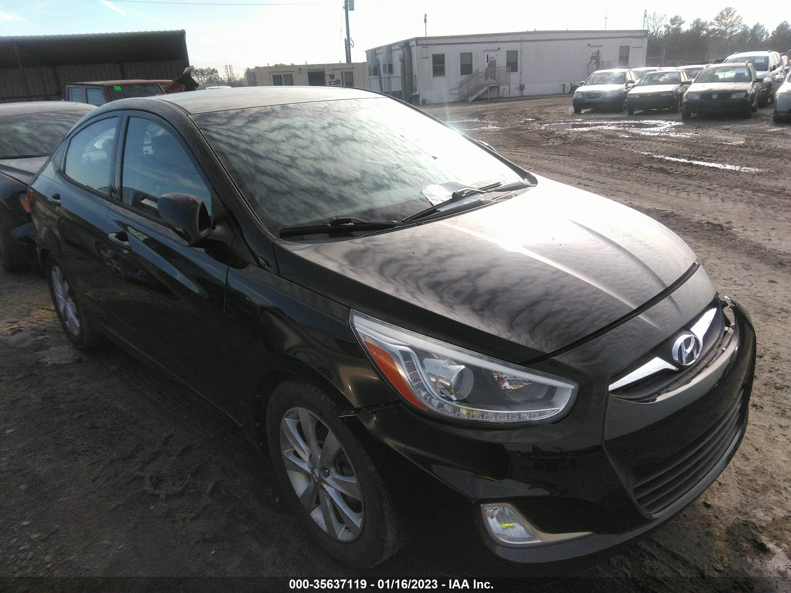 HYUNDAI ACCENT 2014 kmhcu4aexeu592635