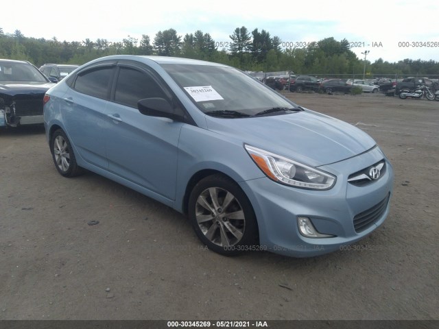 HYUNDAI ACCENT 2014 kmhcu4aexeu728066