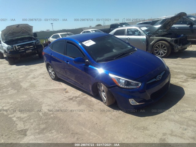 HYUNDAI ACCENT 2014 kmhcu4aexeu749614