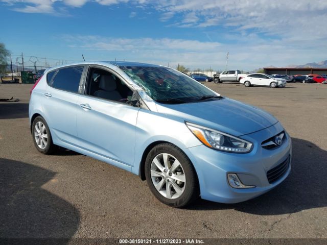 HYUNDAI ACCENT 2014 kmhcu5ae0eu175160