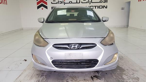 HYUNDAI ACCENT 2012 kmhcu5ae1cu023319