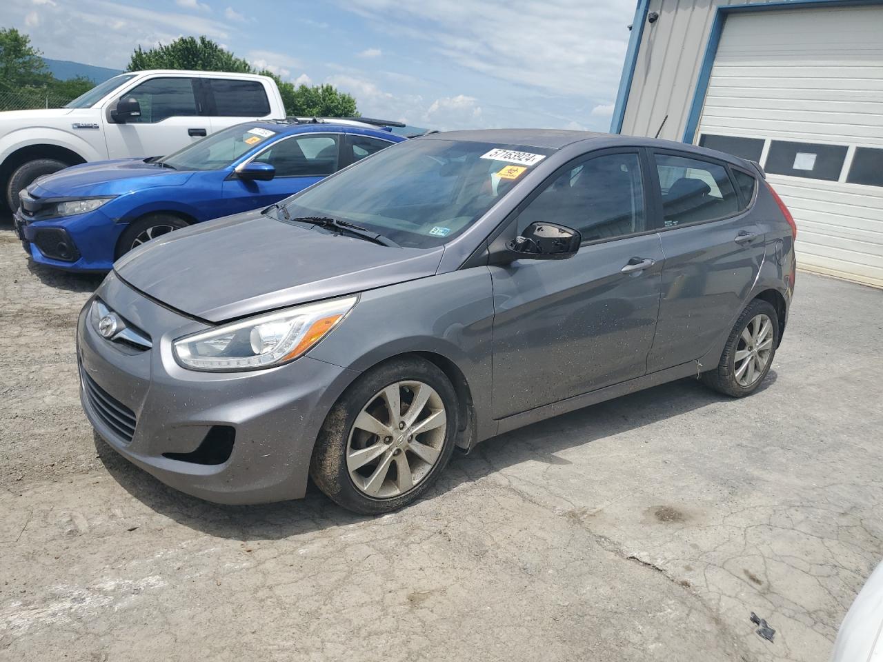 HYUNDAI ACCENT 2014 kmhcu5ae1eu147903