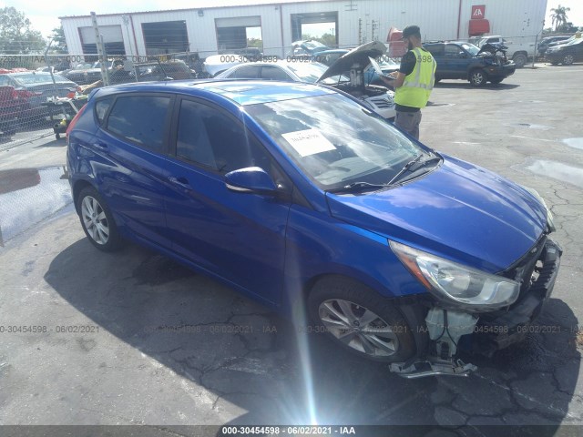 HYUNDAI ACCENT 2013 kmhcu5ae2du078248