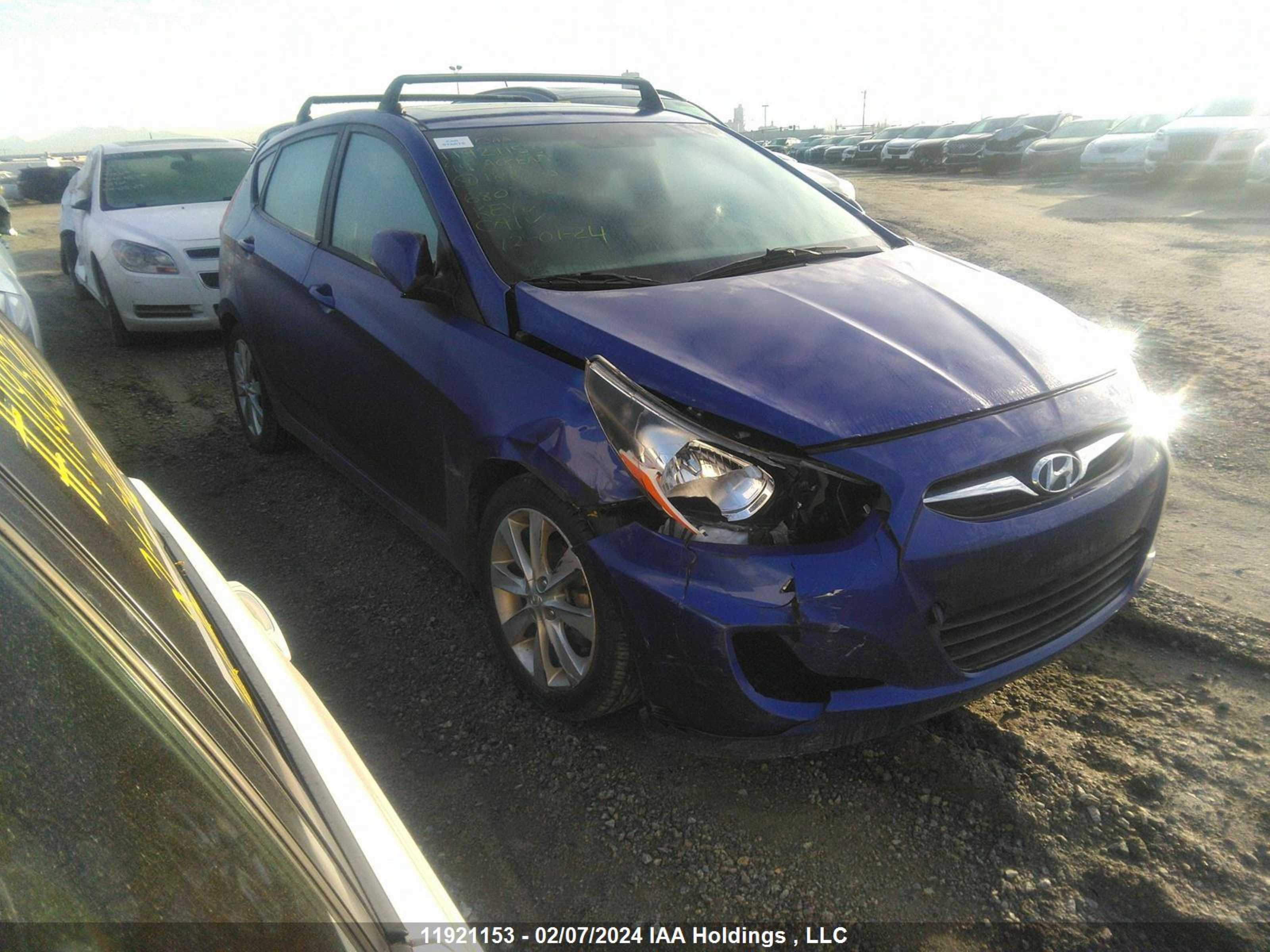 HYUNDAI ACCENT 2014 kmhcu5ae2eu184250