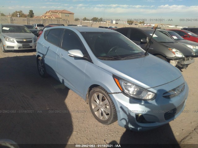 HYUNDAI ACCENT 2013 kmhcu5ae3du098217