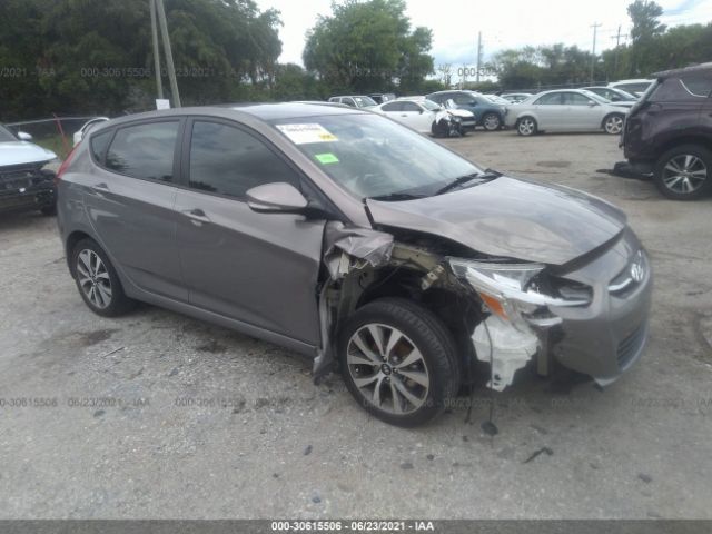 HYUNDAI ACCENT 2017 kmhcu5ae3hu364681