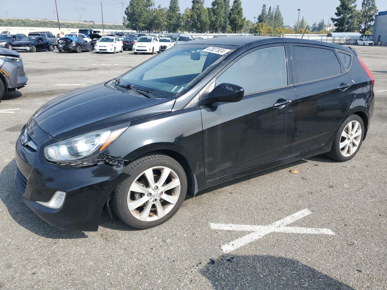 HYUNDAI ACCENT 2012 kmhcu5ae4cu037263