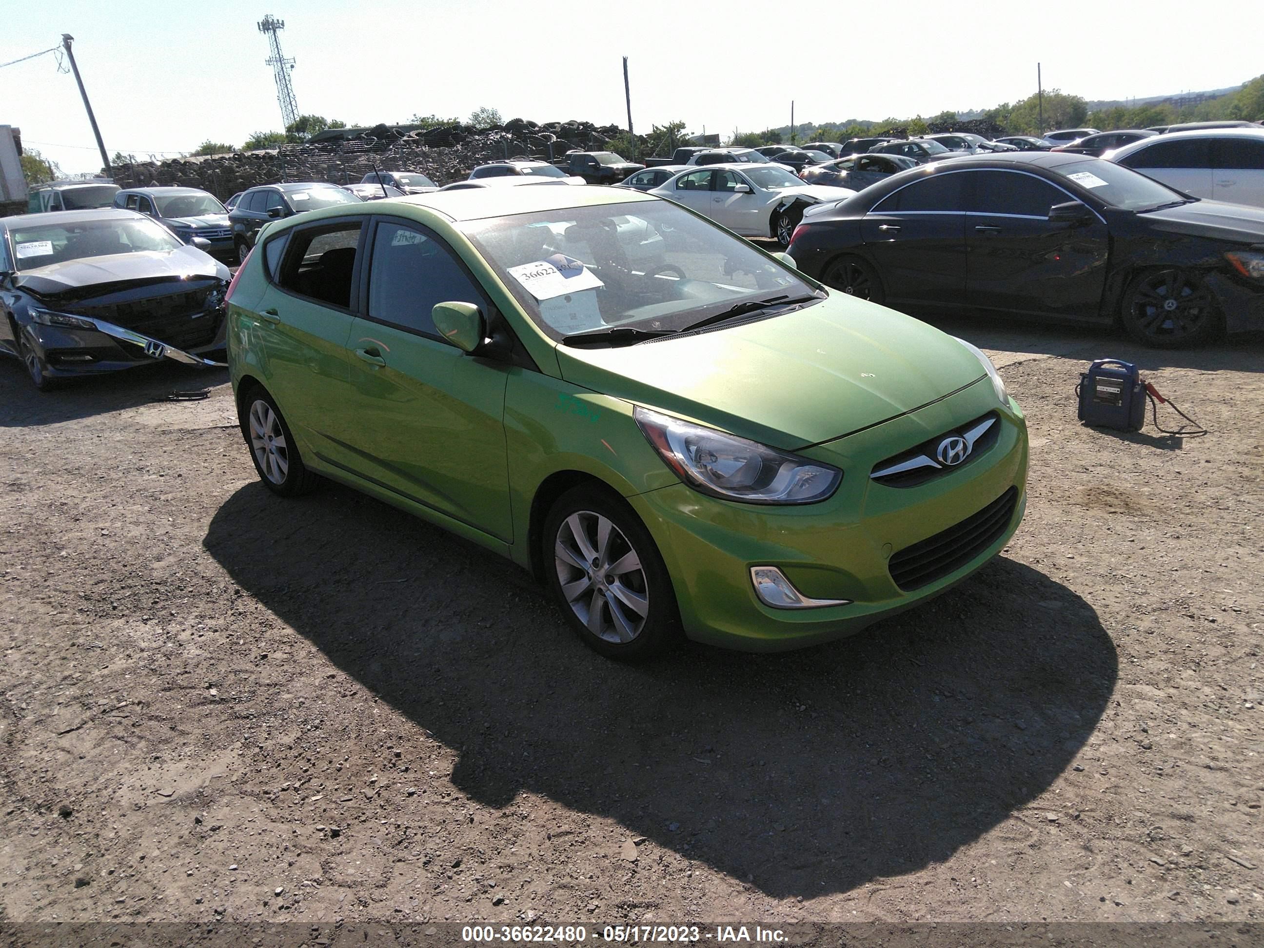 HYUNDAI ACCENT 2013 kmhcu5ae4du069597