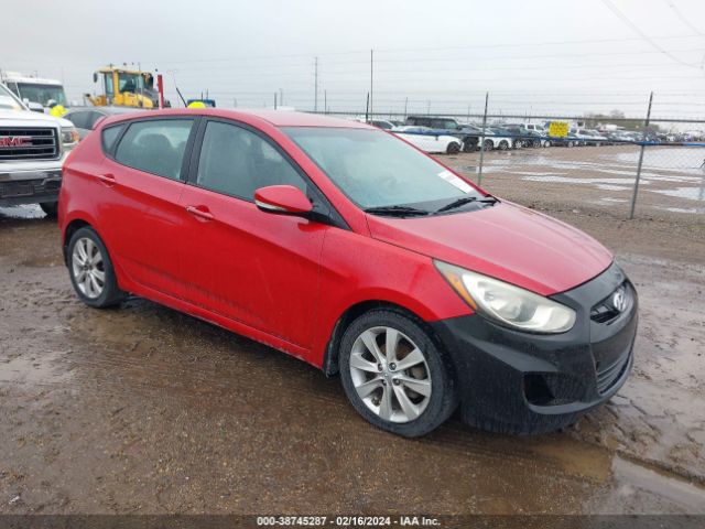 HYUNDAI ACCENT 2013 kmhcu5ae4du078591