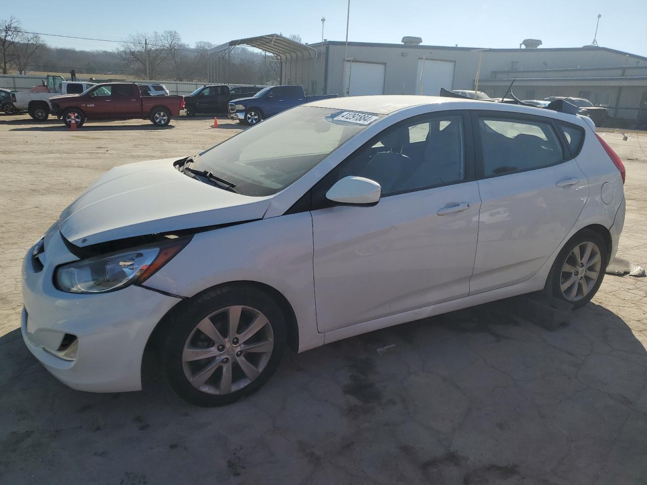 HYUNDAI ACCENT 2012 kmhcu5ae5cu000433