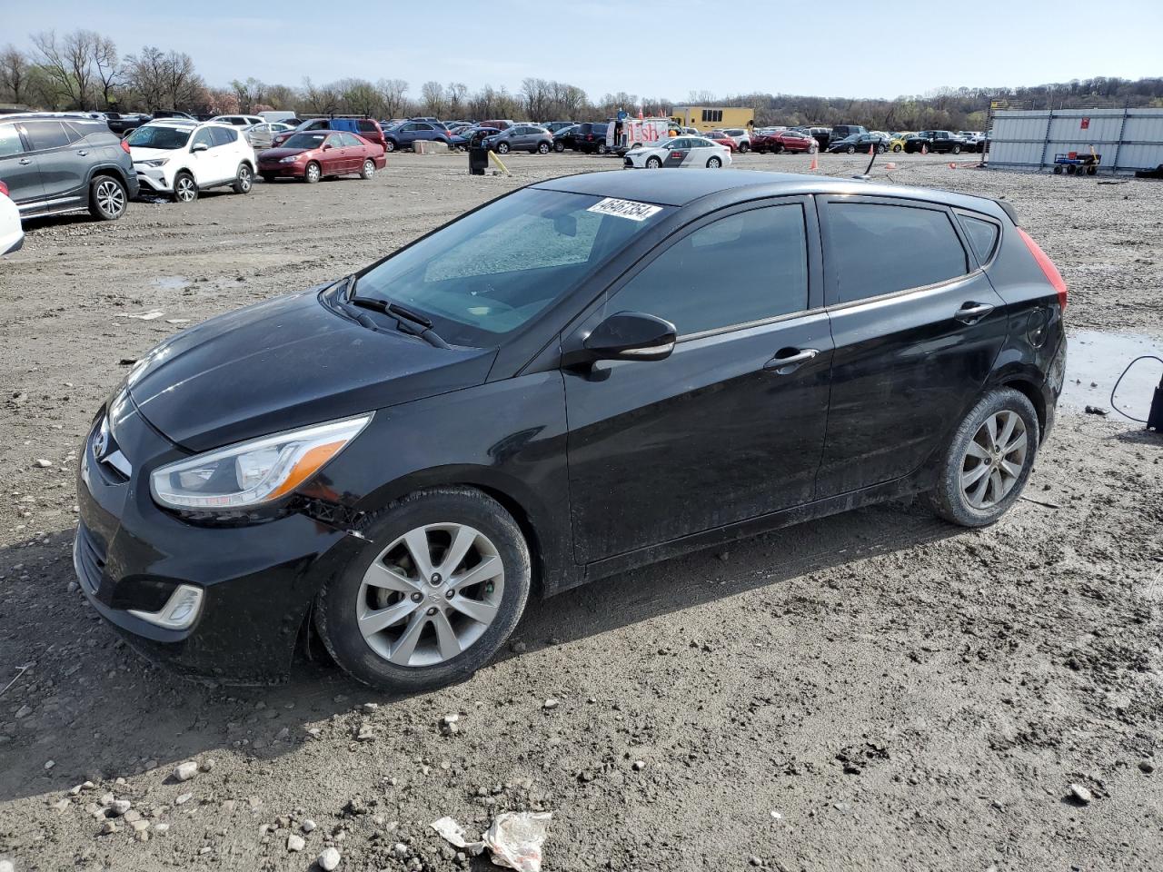 HYUNDAI ACCENT 2014 kmhcu5ae5eu168799