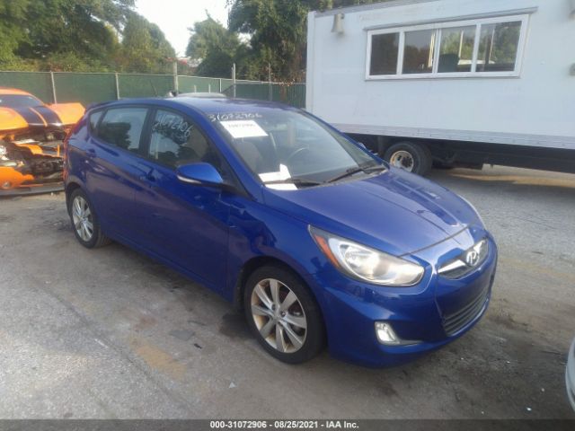 HYUNDAI ACCENT 2013 kmhcu5ae6du078625