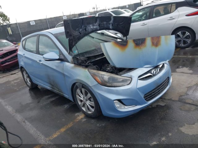 HYUNDAI ACCENT 2014 kmhcu5ae6eu187121