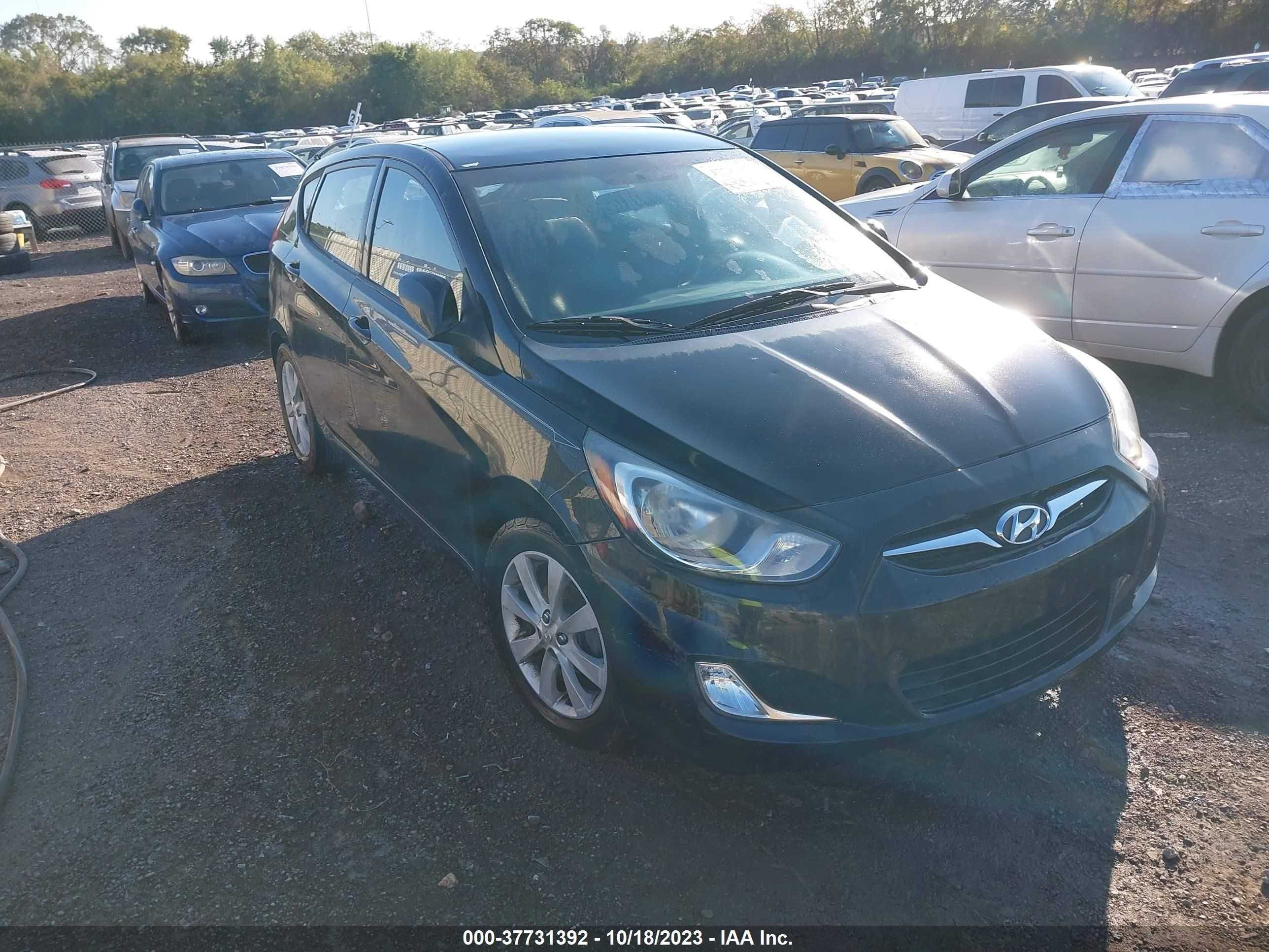 HYUNDAI ACCENT 2012 kmhcu5ae7cu054056