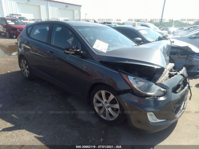 HYUNDAI ACCENT 2013 kmhcu5ae7du075541