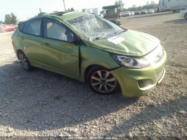 HYUNDAI ACCENT 2013 kmhcu5ae7du106397