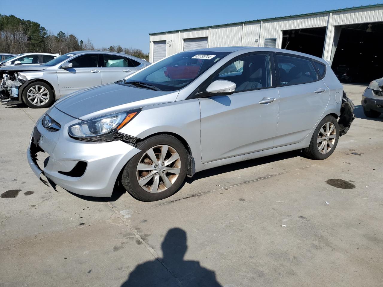 HYUNDAI ACCENT 2013 kmhcu5ae7du121126