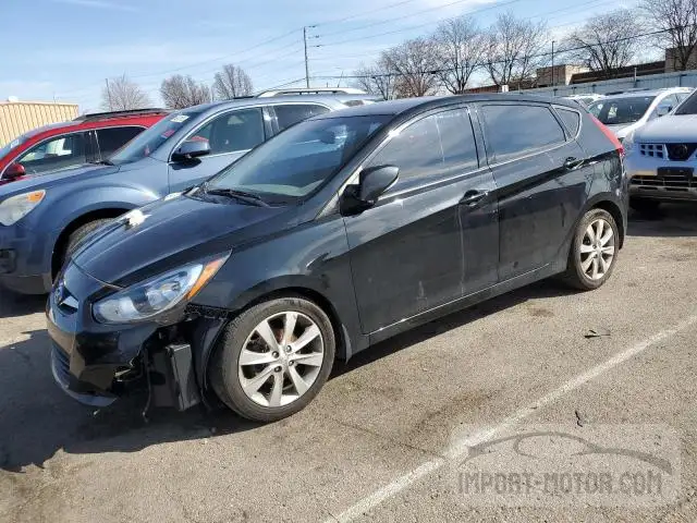 HYUNDAI ACCENT 2013 kmhcu5aexdu076392