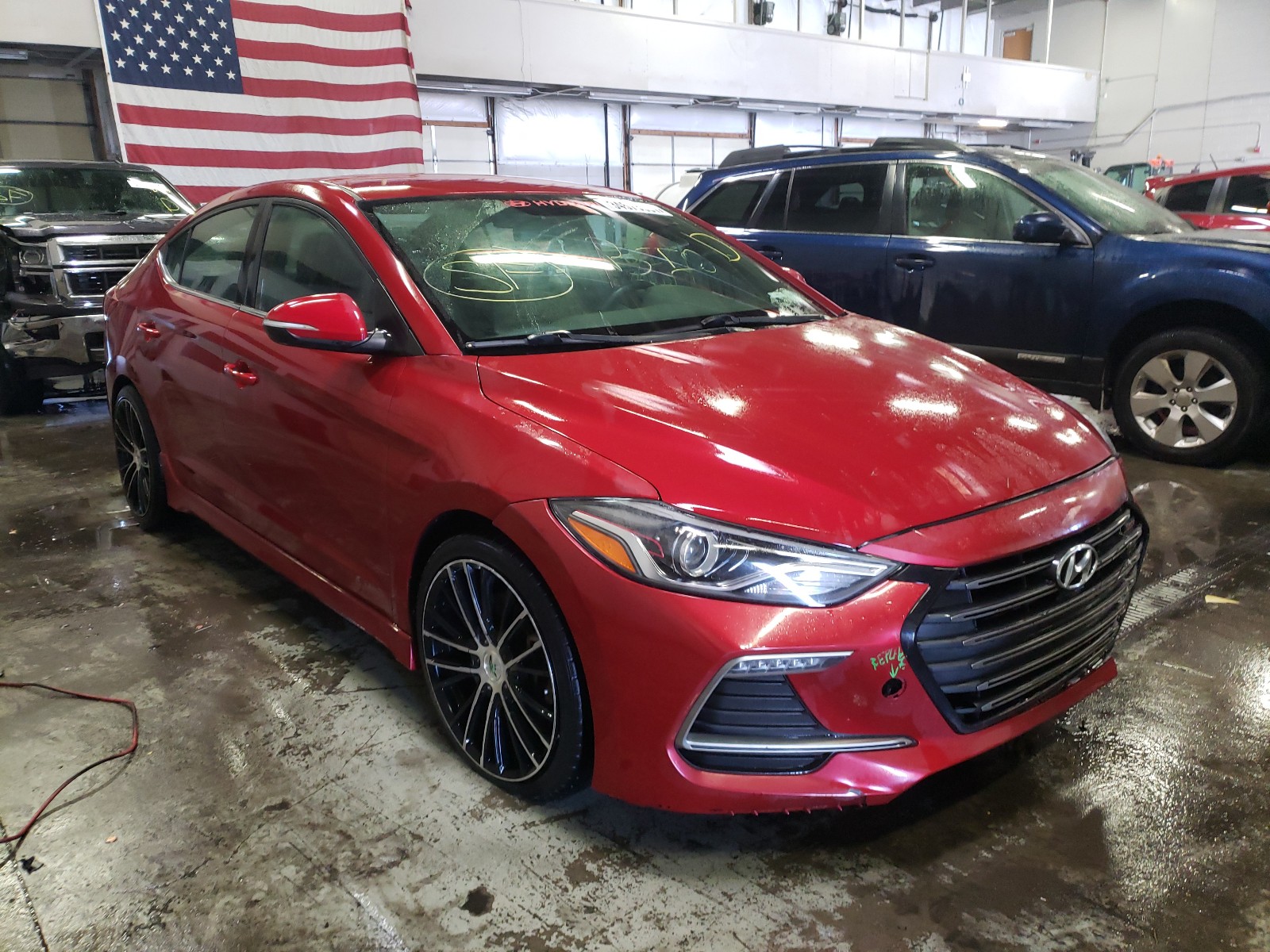 HYUNDAI ELANTRA SP 2017 kmhd04lb0hu332381