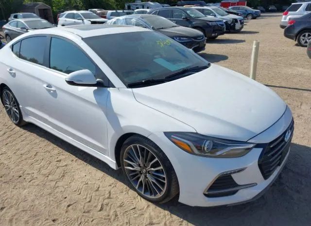 HYUNDAI ELANTRA 2018 kmhd04lb0ju528133