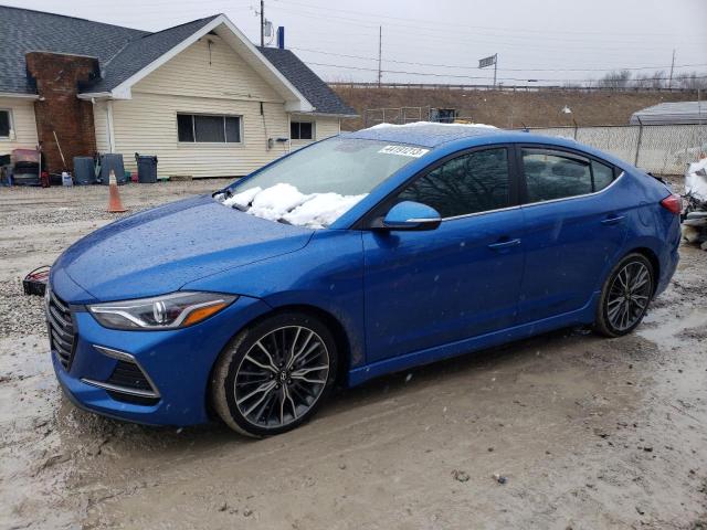 HYUNDAI ELANTRA SP 2018 kmhd04lb0ju537429