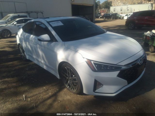 HYUNDAI ELANTRA 2019 kmhd04lb0ku840096