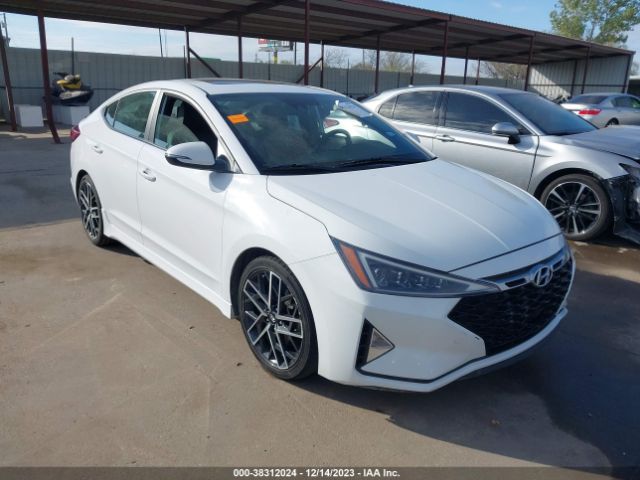 HYUNDAI ELANTRA 2019 kmhd04lb0ku843399