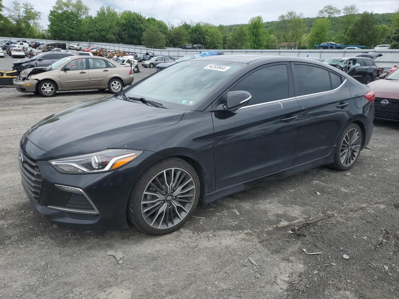 HYUNDAI ELANTRA 2018 kmhd04lb1ju447156