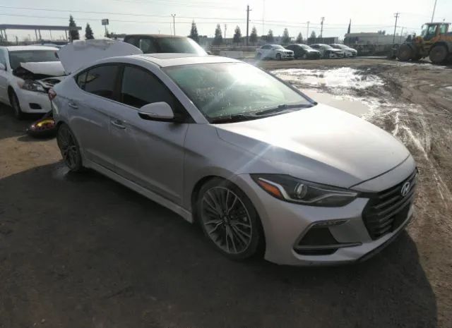 HYUNDAI ELANTRA 2018 kmhd04lb1ju482246