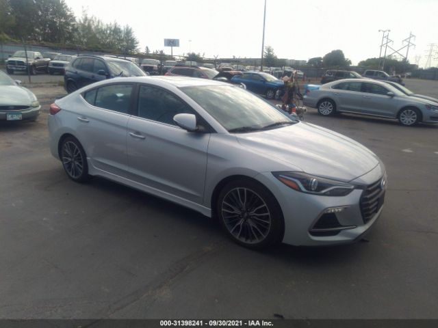 HYUNDAI ELANTRA 2018 kmhd04lb1ju534782