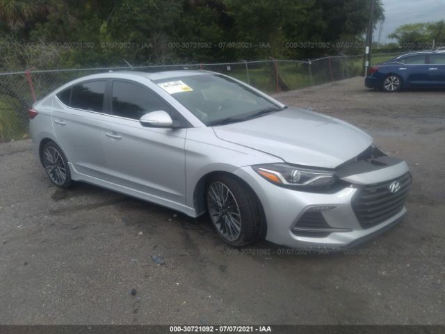 HYUNDAI ELANTRA 2018 kmhd04lb1ju573629