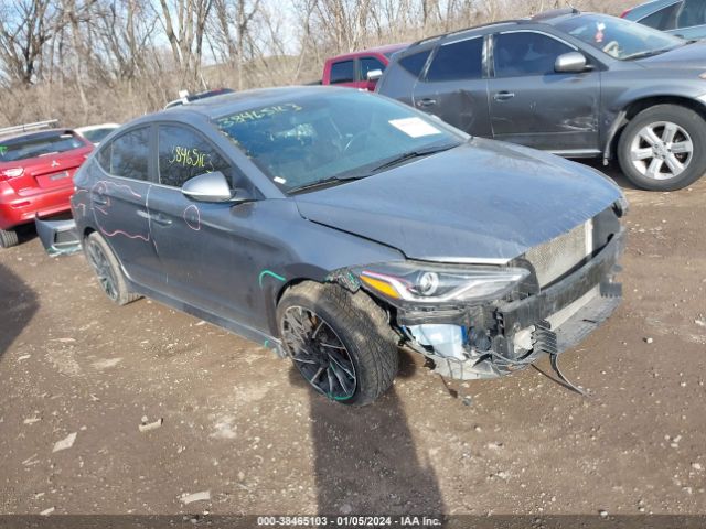 HYUNDAI ELANTRA 2018 kmhd04lb1ju677375