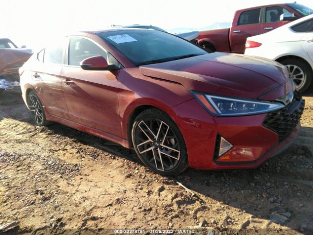 HYUNDAI ELANTRA 2020 kmhd04lb1lu018604