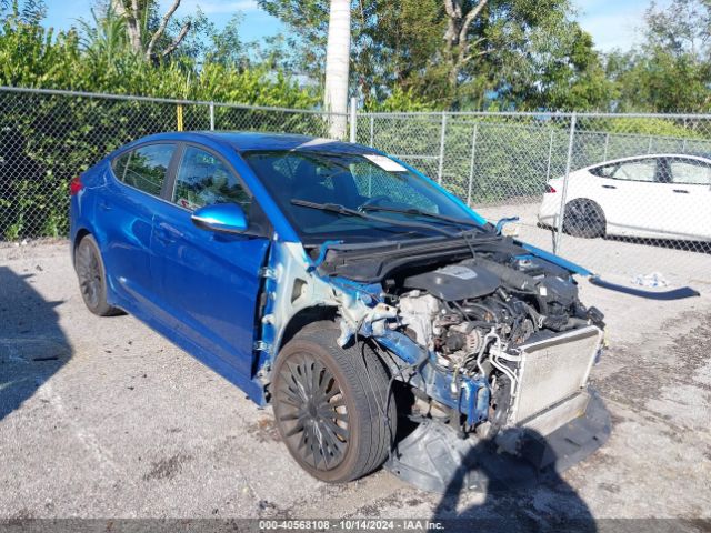 HYUNDAI ELANTRA 2017 kmhd04lb2hu365382