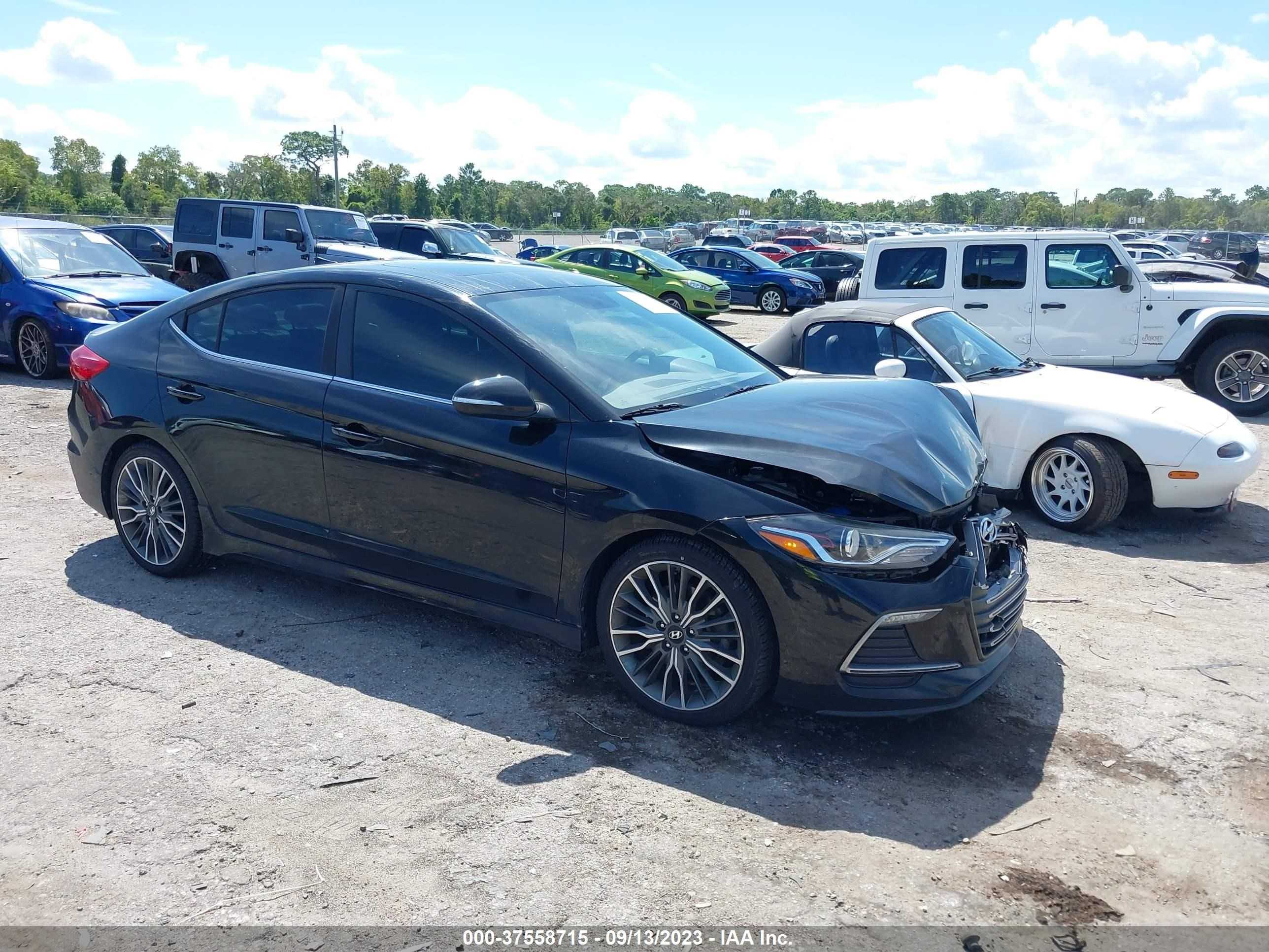 HYUNDAI ELANTRA 2018 kmhd04lb2ju509924