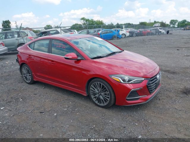 HYUNDAI ELANTRA 2018 kmhd04lb2ju524892