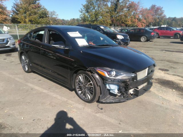 HYUNDAI ELANTRA 2018 kmhd04lb3ju451001