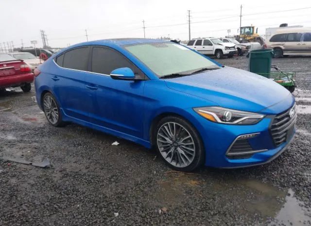 HYUNDAI ELANTRA 2018 kmhd04lb3ju453458