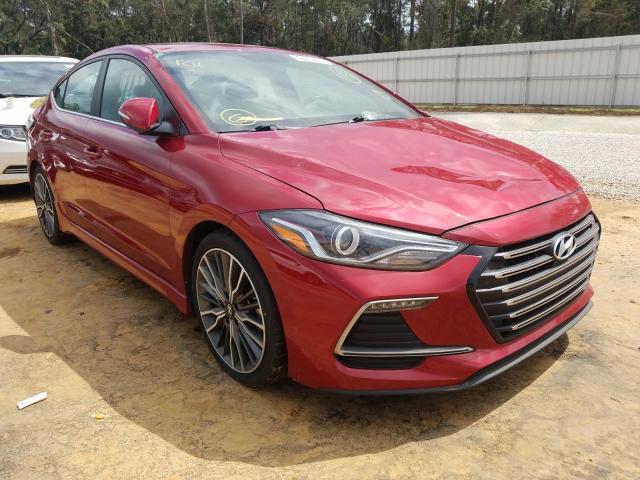 HYUNDAI ELANTRA SP 2018 kmhd04lb3ju486413