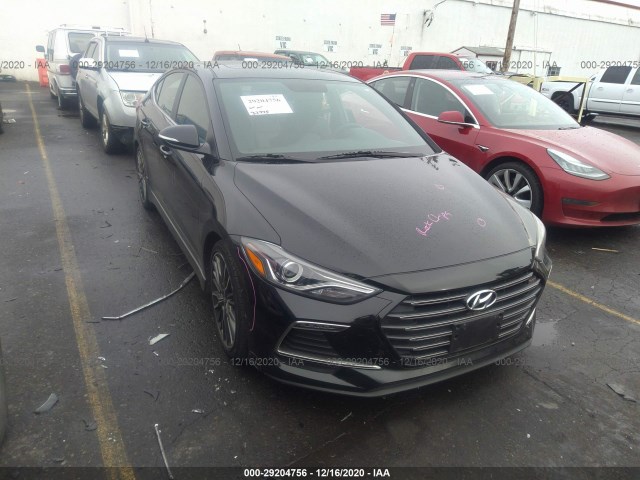 HYUNDAI ELANTRA 2018 kmhd04lb3ju530488