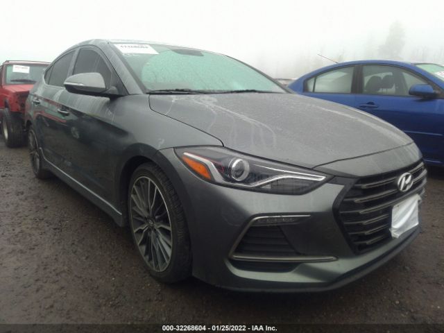 HYUNDAI ELANTRA 2018 kmhd04lb3ju626850