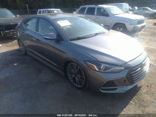 HYUNDAI ELANTRA 2018 kmhd04lb3ju658133