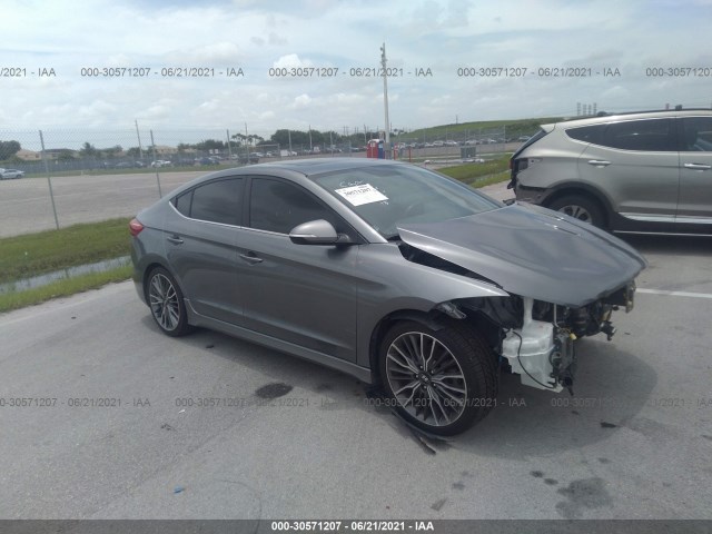 HYUNDAI ELANTRA 2018 kmhd04lb3ju720467