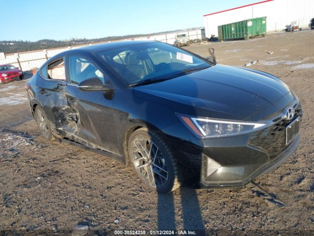 HYUNDAI ELANTRA 2019 kmhd04lb3ku885596